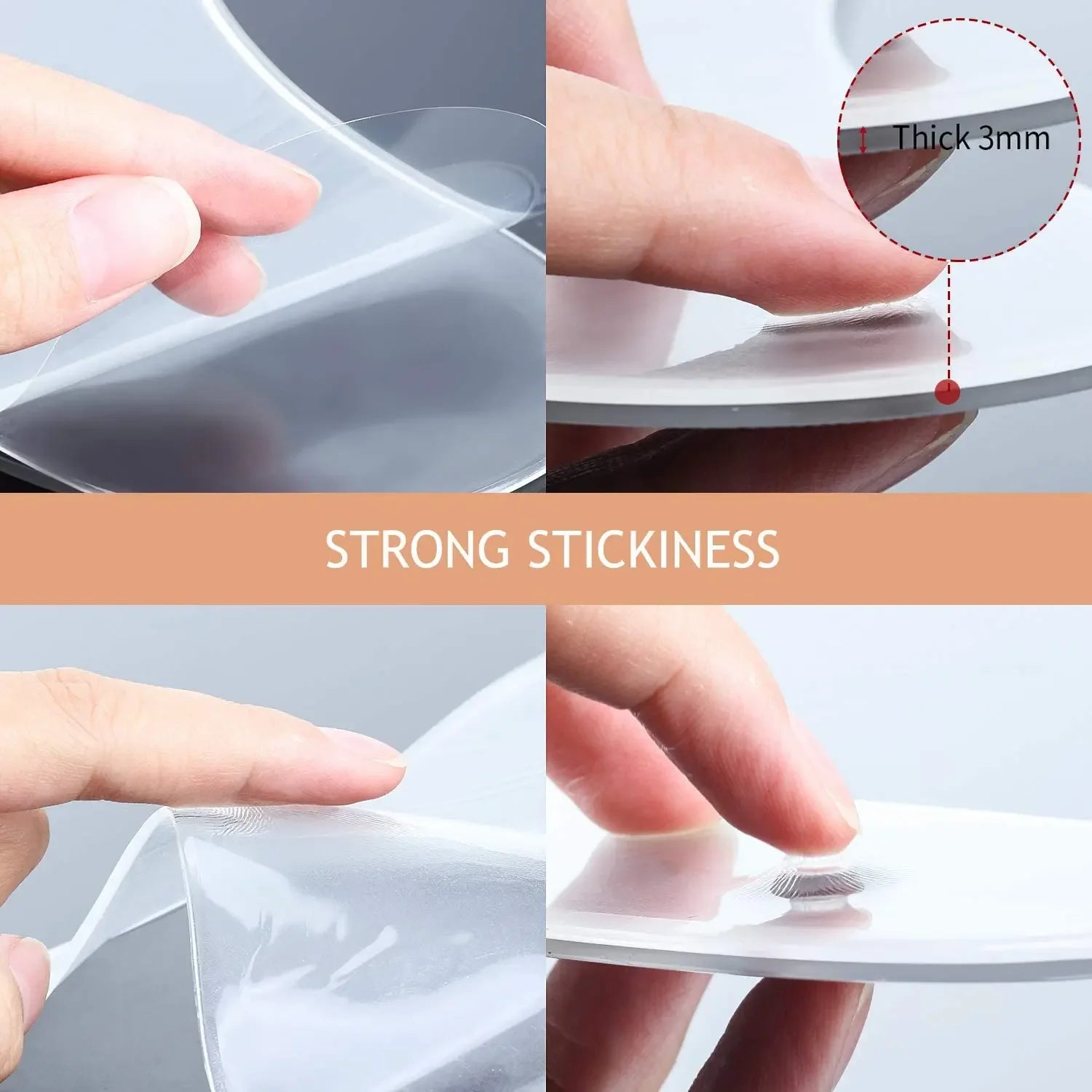 Reusable silicone anti-wrinkle pad for face and neck, facial skin lift and anti-aging beauty tools by amzzonstore.