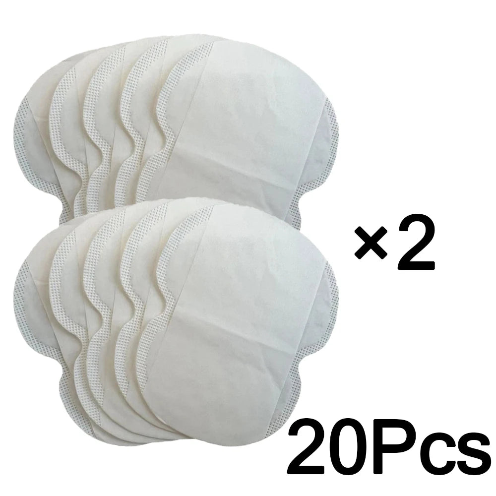 Disposable underarm sweat pads from amzzon.store, thin absorbent shields designed to prevent sweat and odor under clothing.