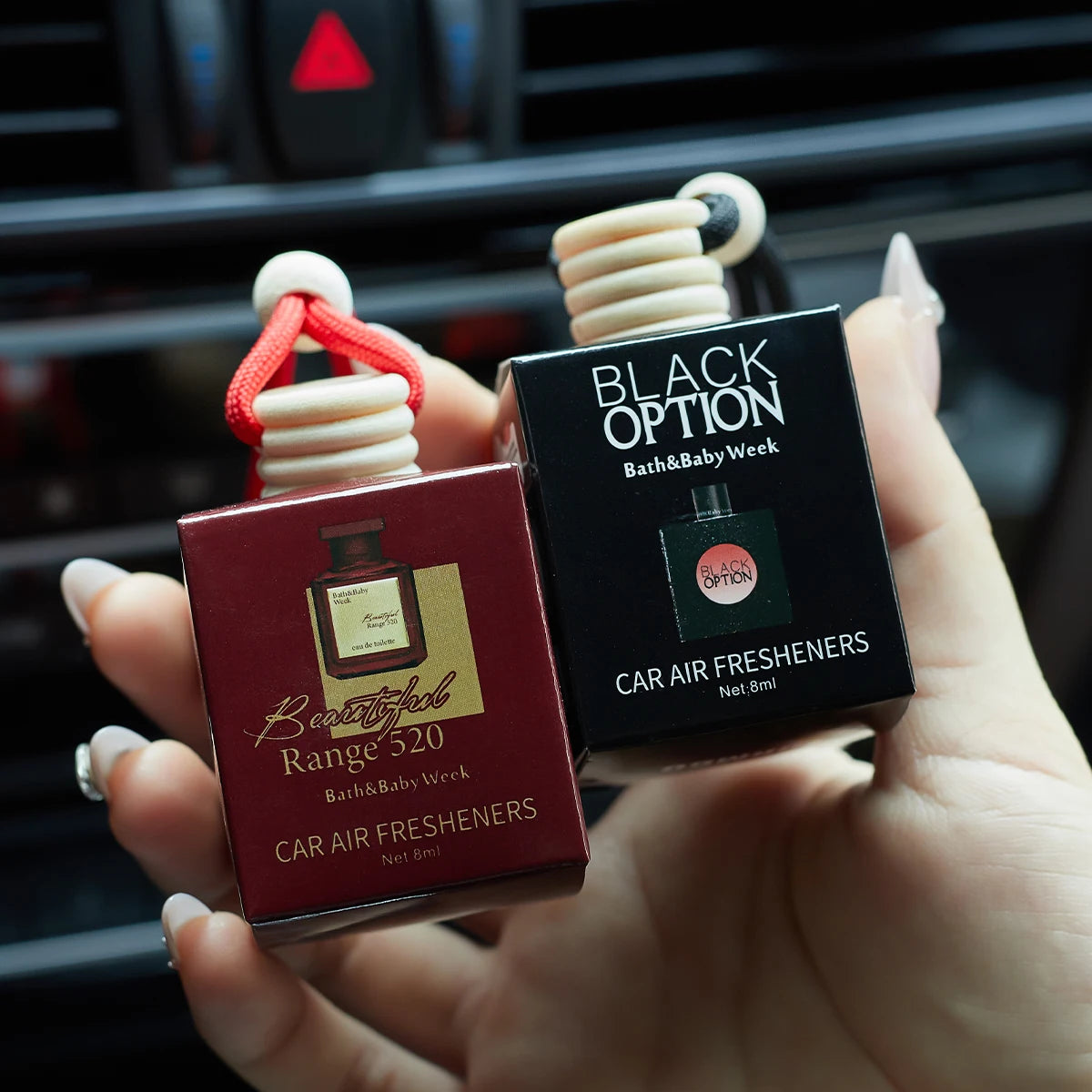 Amzzonstore car perfume air freshener for interior, long-lasting fragrance to keep your vehicle smelling fresh and charming.