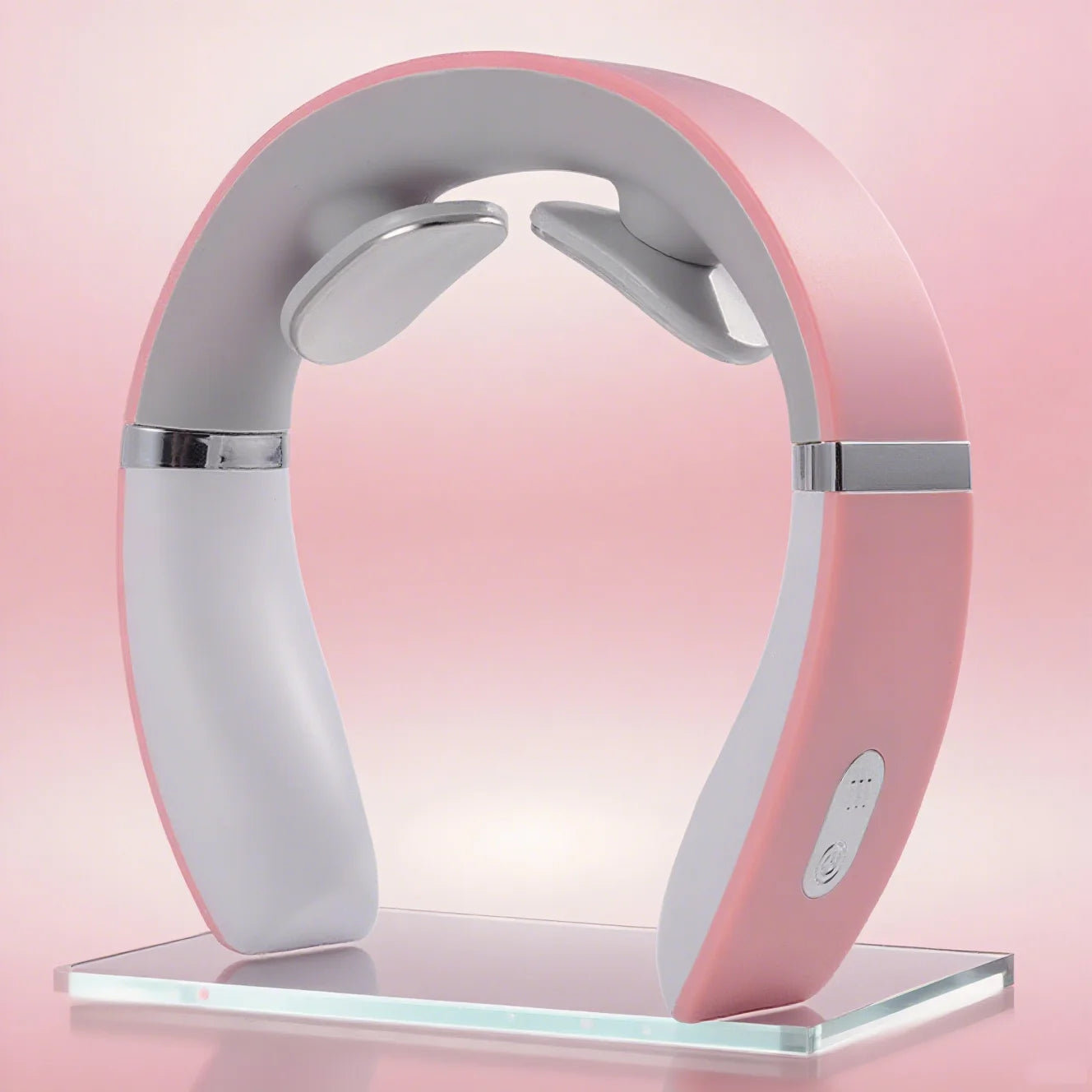 Amzzonstore portable cross-border neck massager with shoulder support, compact design for cervical spine relief at home or on the go.