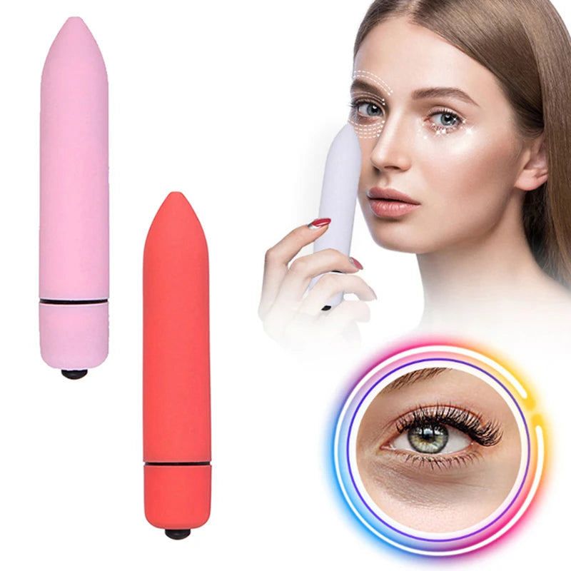 Portable amzzonstore vibrating eye massager with waterproof design for eye fatigue relief and relaxation.