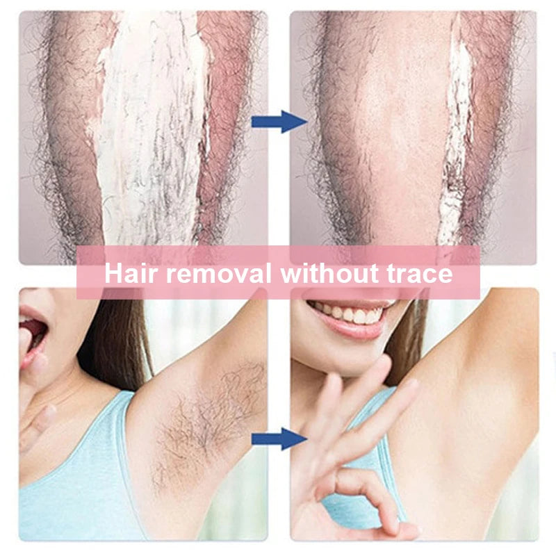Crystal Hair Eraser by amzzon.store, reusable exfoliating hair removal tool for smooth body skin, shown in the image.