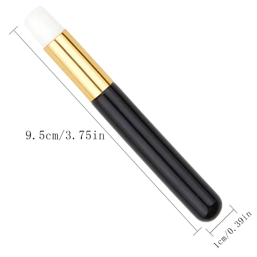 Set of 10/20/50 eyelash cleaning brushes from amzzonstore, designed for lash extensions, pore cleaning, and blackhead removal.