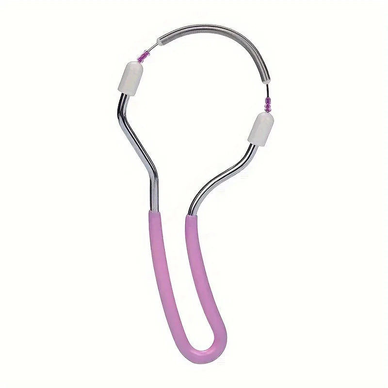 Facial epilator for women by amzzonstore, handheld spring roller device for removing unwanted hair from upper lip, chin, and face.