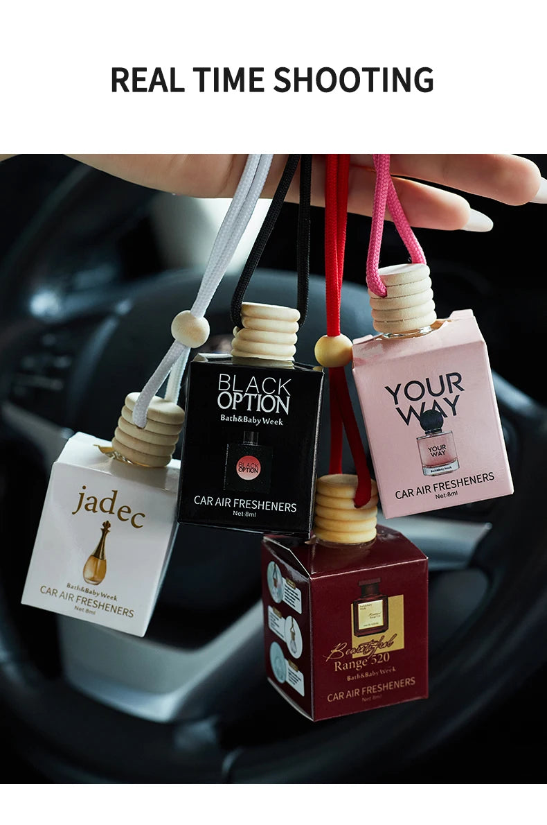 Amzzonstore car perfume air freshener for vehicle interior, long-lasting fragrance to keep your car smelling fresh and charming.