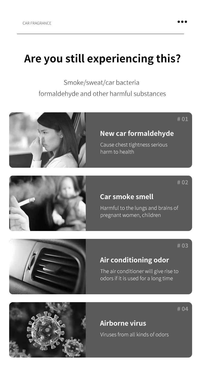 Amzzonstore car perfume air freshener for interior, long-lasting and charming fragrance for a fresh car environment.