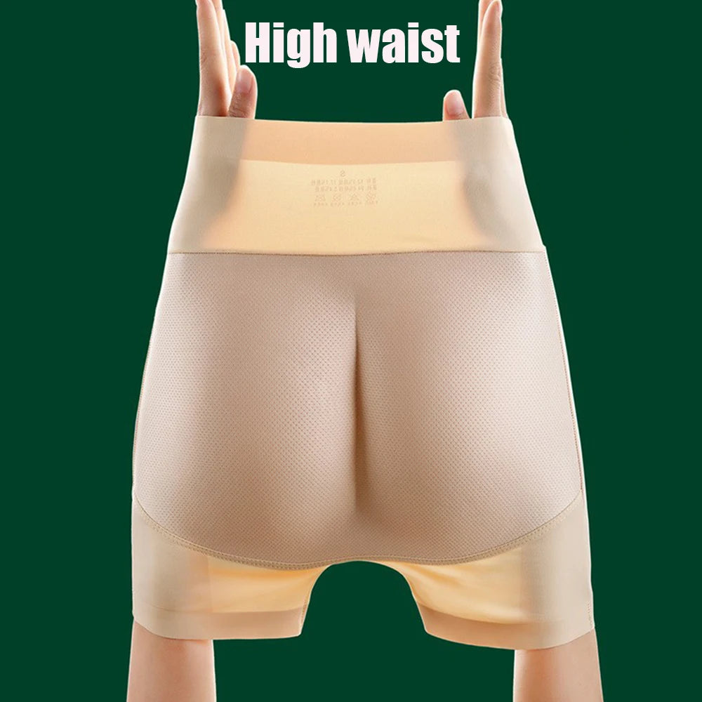 Women's body shaper butt lifter panties with seamless design and high-waist fit, offering shaping and smoothing for a flattering look.