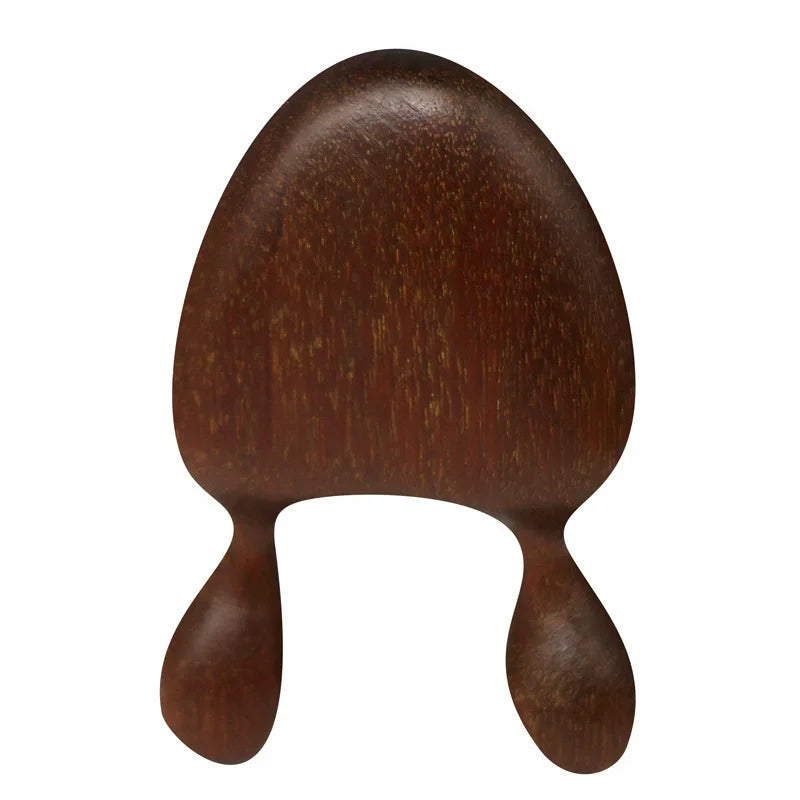 Amzzonstore sandalwood face and nose massager with snail design for facial meridian massage and eye relief therapy.