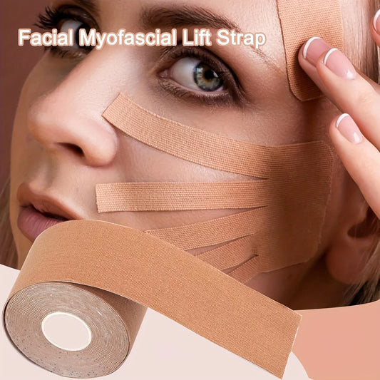 High elasticity face and neck wrinkle removal tape by amzzonstore, smooths forehead, chin, lips, and neck skin.