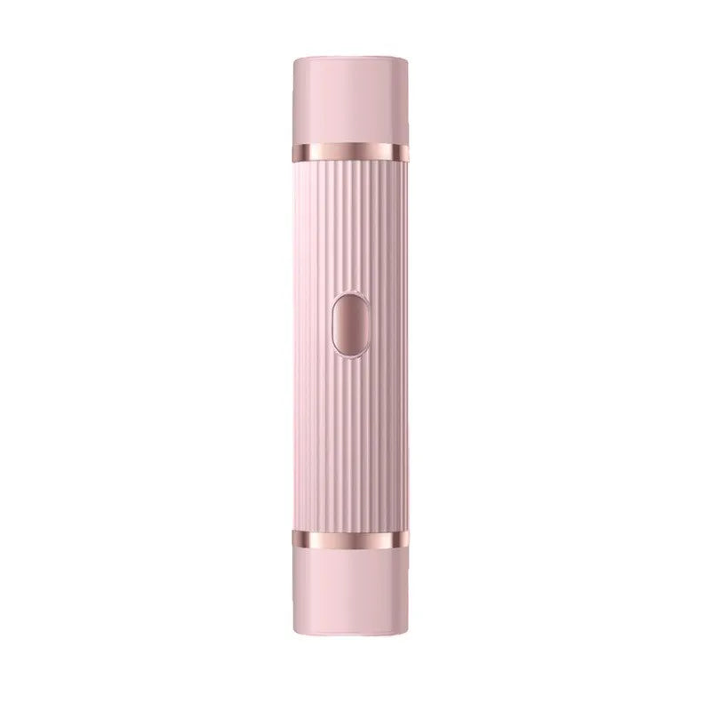 Amzzonstore two-in-one women's electric shaver for eyebrows, face, legs, and underarms, portable wet and dry hair remover.