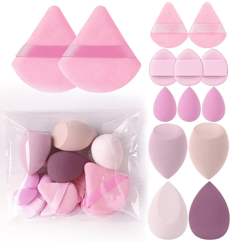 Set of 3-20 professional makeup brushes from amzzonstore, including fluffy foundation, eyeshadow, concealer, blush, and kabuki brushes.
