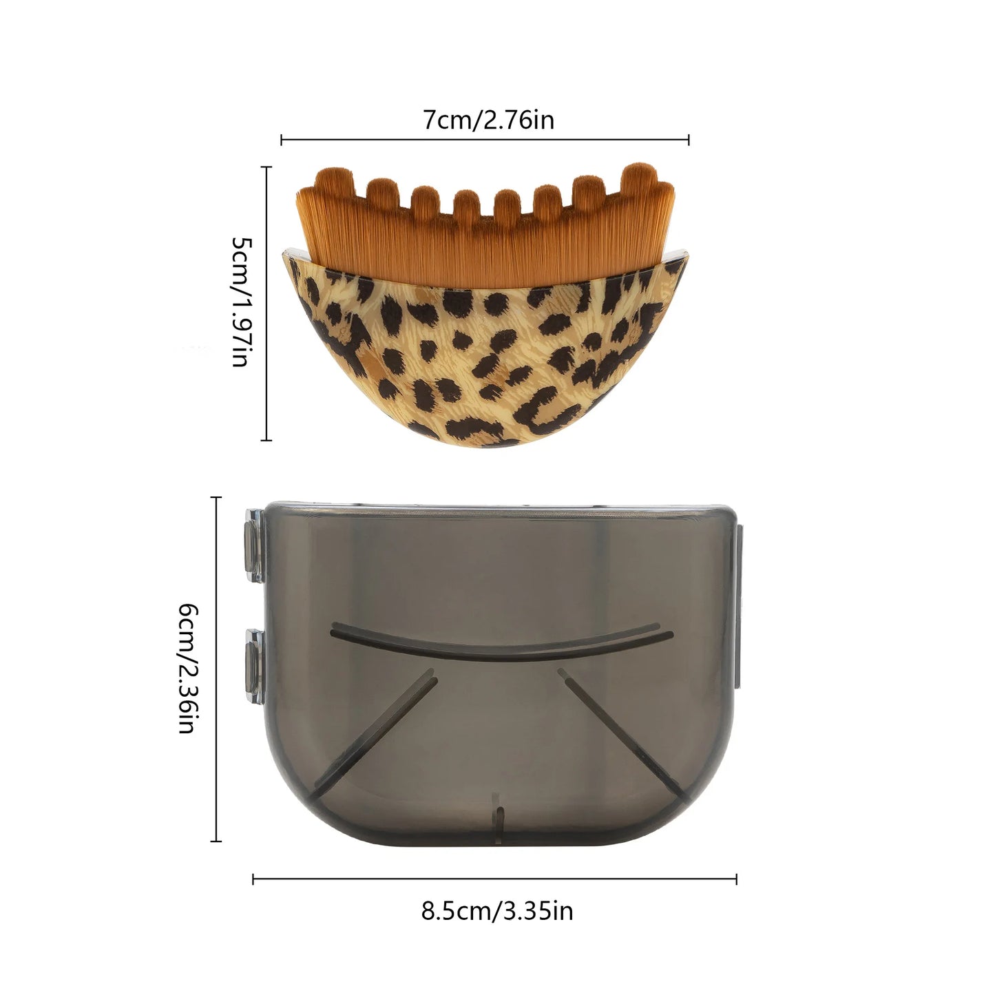Wooden facial lymphatic drainage brush by amzzon.store for contouring and anti-puffiness massage, skin care facial cleansing tool.