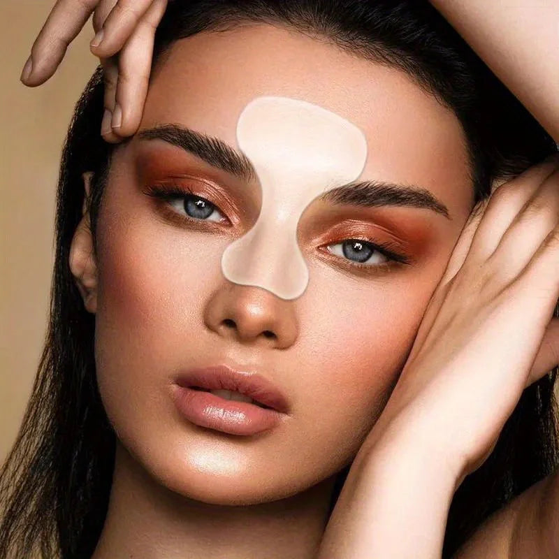 Reusable silicone facial patches for wrinkle reduction and skin rejuvenation, designed for anti-wrinkle treatment by amzzonstore