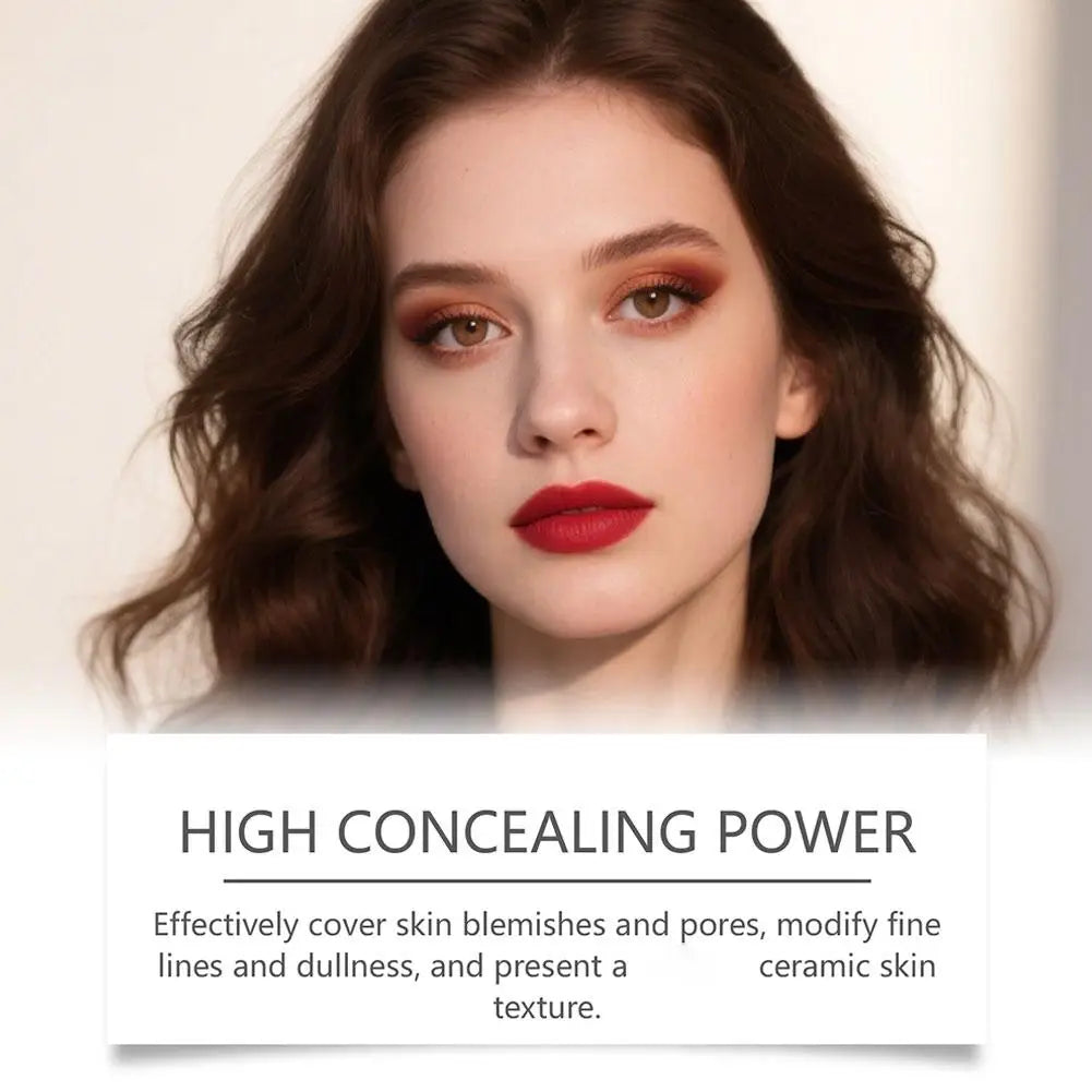 Amzzonstore 2-in-1 color-changing foundation stick with liquid, lightweight, moisturizing, and brightening formula for all skin types.