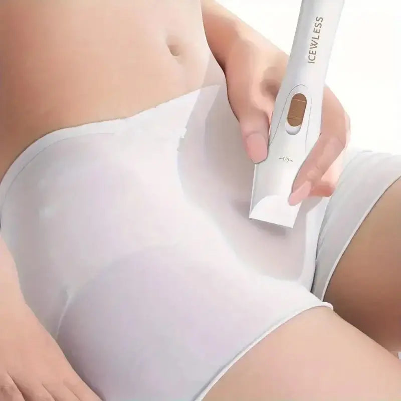 Amzzonstore 3-in-1 electric hair removal set with USB rechargeable nose, underarm, and leg hair trimmer in black and silver design.