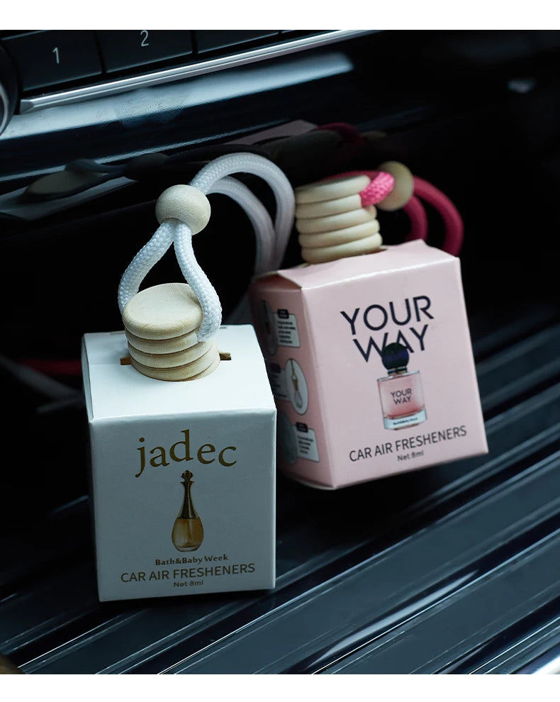 Car perfume air freshener by amzzonstore, long-lasting interior fragrance for a fresh and charming car environment.