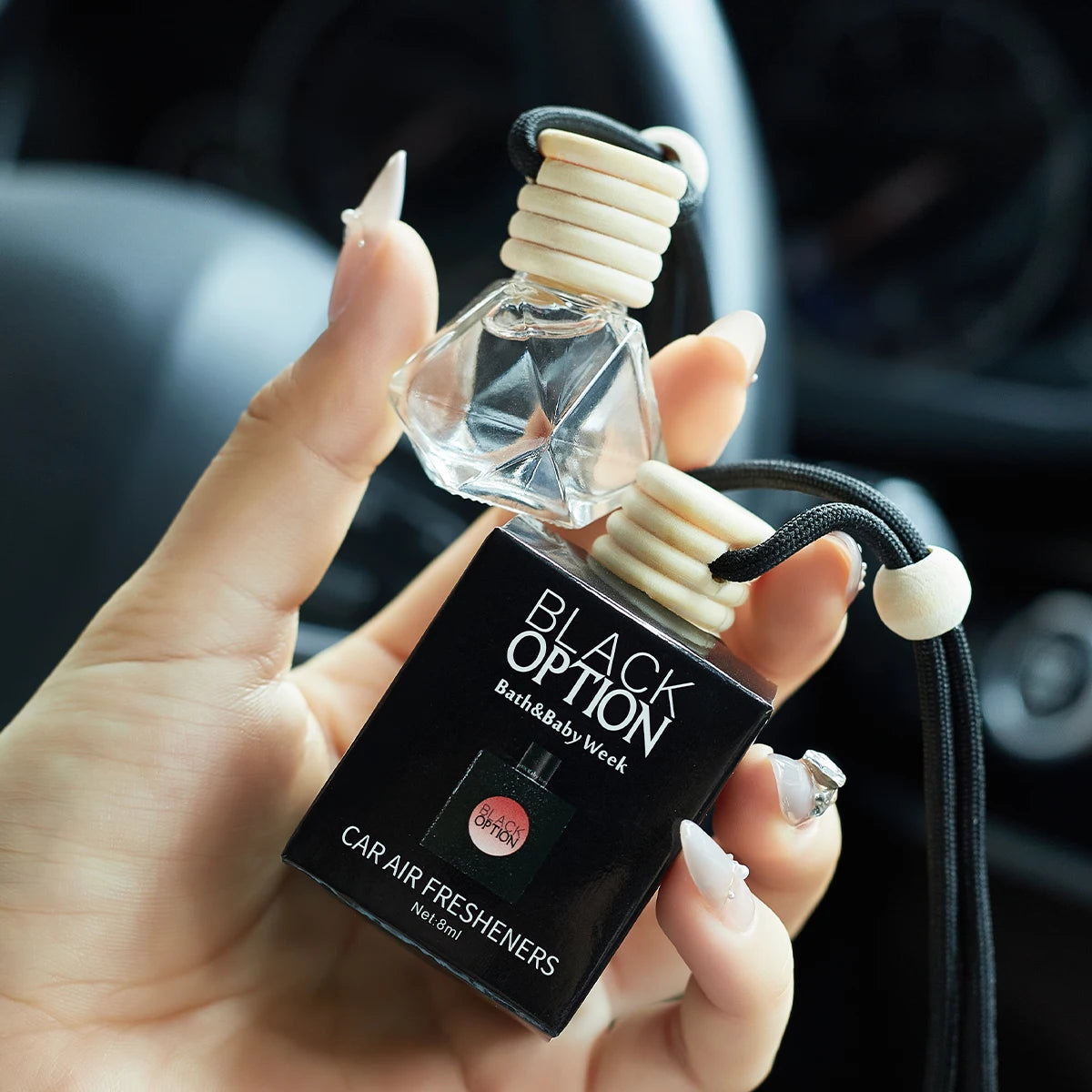 Amzzonstore car perfume air freshener for interior, long-lasting fragrance, keeps your car smelling fresh and charming.