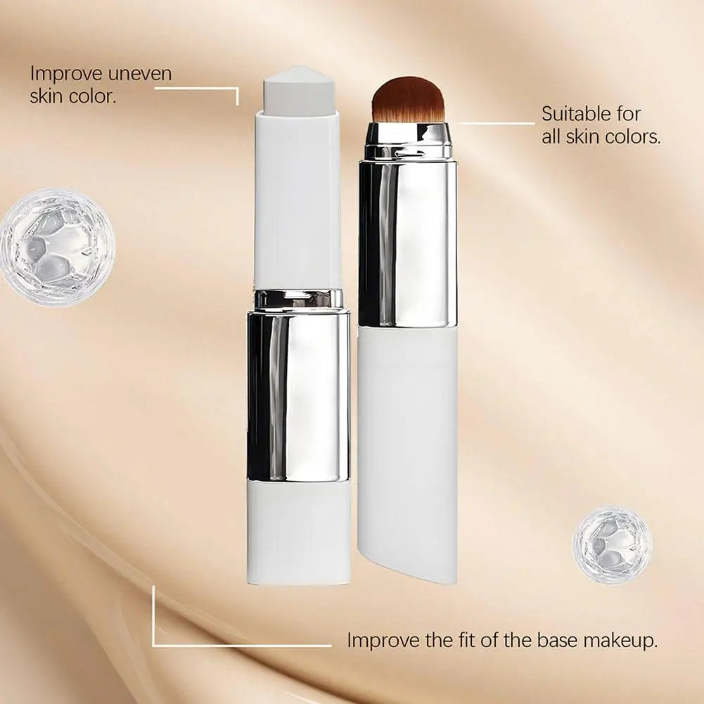 Amzzonstore 2-in-1 color-changing foundation stick with liquid, lightweight, moisturizing, and brightening formula for all skin types