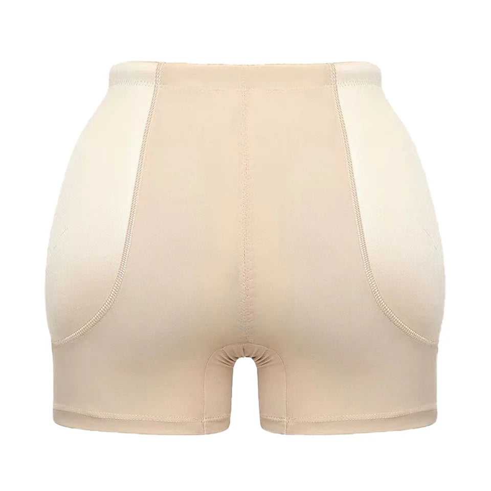 Amzzon.store Wechery padded butt lifter and hip enhancer shaper in plus size, featuring smooth fabric and contouring design