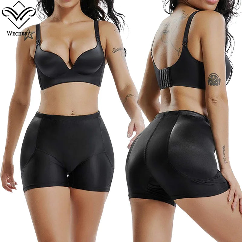 Plus size Wechery padded butt lifter and hip enhancer shaper from amzzon.store, showcasing the contoured design and comfortable fit.